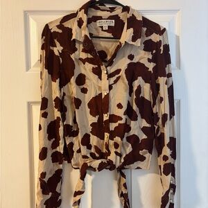 Idyllwind Cow Button Down Shirt